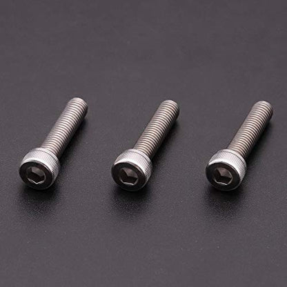 1/4"-20 x 5/8 inch Stainless Socket Head Cap Screws, 304 Stainless Steel 18-8, Allen Hex Drive, Full Thread Coverage, 30 Pack - size: 1/4-20 x 5/8"