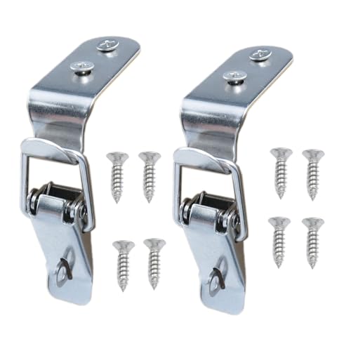 yukata 2 Pack 90 Degree Corner Latch Lock 304 Stainless Steel 2.75 Inch