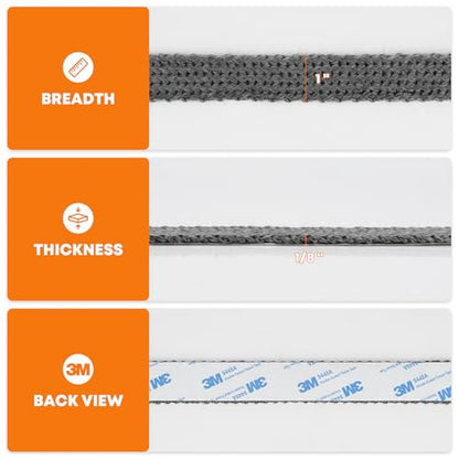 Stanbroil Stove Gasket Tape, 1" Width, 1/8" Thick, 72" Length - size: 1" Wide - 1/8" Thick