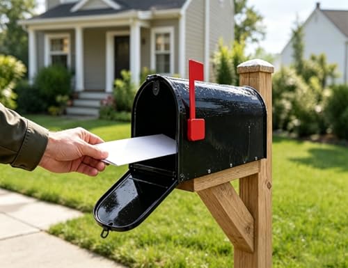 Mailbox Mounting Bracket,Carbon Steel,(fits mailboxes with a 6.4~12.3”Wide Floor) - size: 6.4~12.3 in