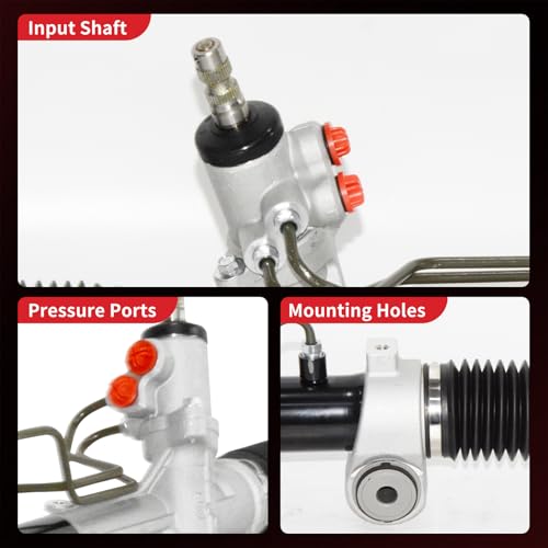 PHOBOOS Hydraulic Power Steering Rack and Pinion Assembly Compatible with Toyota Camry 2007-2011, Avalon 2005-2012 & Lexus ES350 2007-2012, New Unit, Leak Resistance, Direct Fit, Ref.97-2630, 26-2630 - size: 26-2630