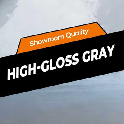 Waterproof Sealant, Grey, 1 Gallon, Covers 120 Sq Ft - size: 128Fl Oz
