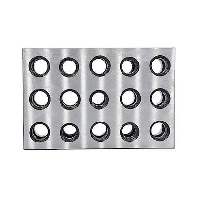 2-4-6 Blocks Matched Pair with 23 Holes Precision Machinist Milling Accuracy 0.0003In (2-Pack)