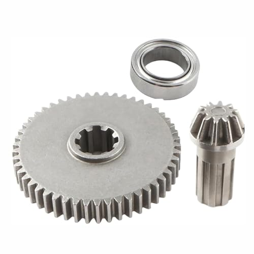 16401Y Upgrade Metal Spur Gear Assembly Parts for 1/14 1/16 MJX H14BM H16BM,H16GT H16DR,16207 16208 16209 16210 14301 14302 14303 14209 14210 RC Cars