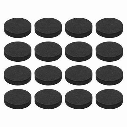 MECCANIXITY Single Sided Speaker Isolation Pads 35mmx8mm Round Black - size: 35mmx8mm