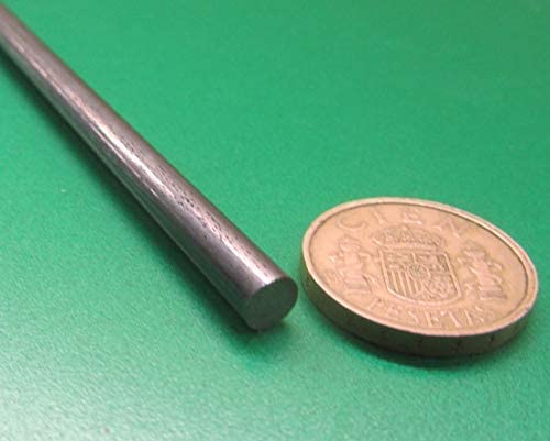 1018 Carbon Steel Round Rod .250" Diameter x 6 Foot Length 3 Pcs.