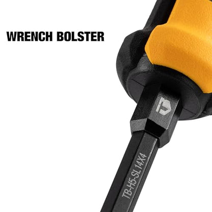 ToughBuilt - 8-Piece Standard Screwdriver Set, Magnetic Tips, TB-H5S8-A