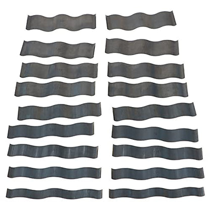 9-Pack Precise 1/8In Wavy Steel Parallel Sets, Hardened 0.0002In Precision Machinist Tool