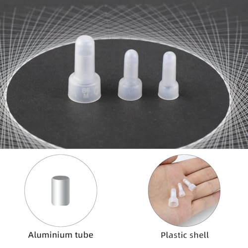 250 Pcs Closed End Wire Crimp Connectors and Terminals Kit - 22-18 18-14 12-10 AWG Gauge Nylon Core Insulated Cap Connector Terminal (White)