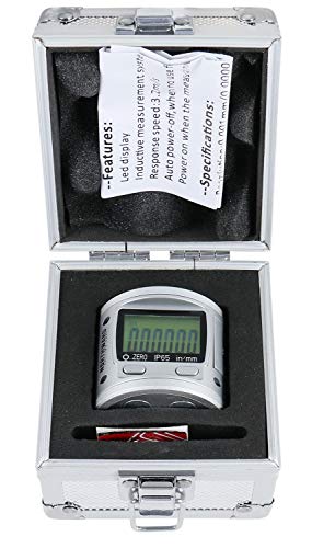 Accusize IP65 Digital Magnetic Height Presetter, 2 x 0.00005 in