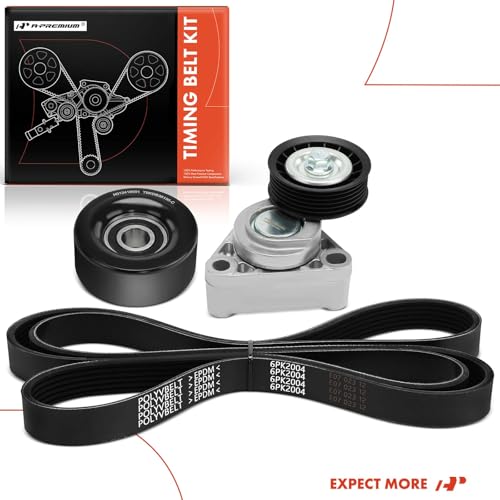 A-Premium Engine Serpentine Belt Drive Kit Compatible with Chevrolet