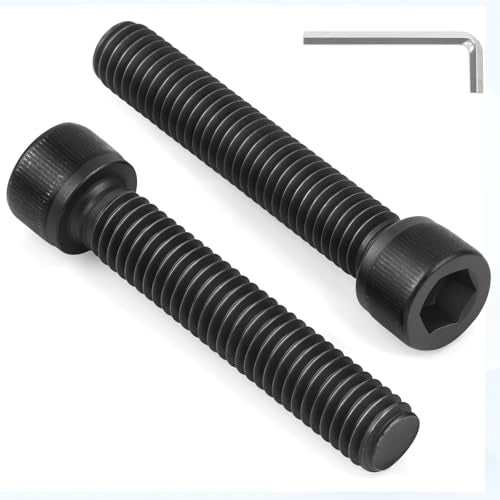20 PCS M6-1.0 x 35mm Hex Socket Head Cap Screws Bolts, Black Oxide Finish, Allen Socket Drive, 12.9 Grade Alloy Steel M6 Bolts with Hex Wrench, Fully Machine Thread - size: M6 x 35mm