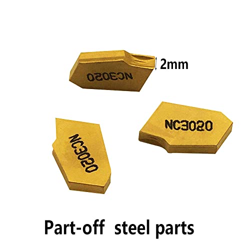GBJ SP200 Grooving Inserts Precise Cut-Off Machining for SPB26-2 Blade