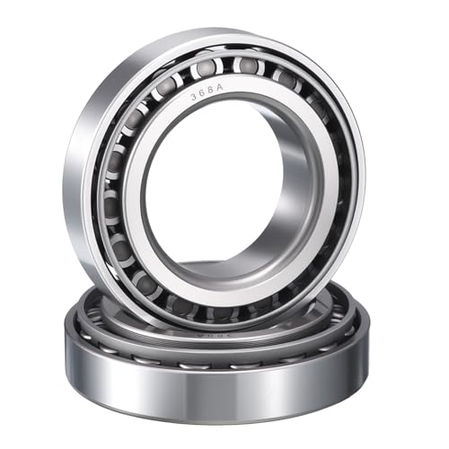 2 Pack 368A/362A Tapered Roller Bearing Cone and Cup Set - size: 368A/362A