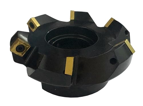 HHIP 2062-4000 4 Inch x 1-1/2 Bore 45 Degree SCMT Indexable Face Mill - size: 4" Cutting Dia, 1-1/2" Hole, 1.97" Length, style: 6 Teeth
