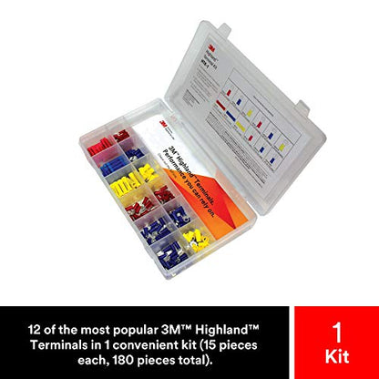 3M Highland Terminal Kit, HTK-1, 1 Kit of 180 Pieces - style: Standard terminal kit
