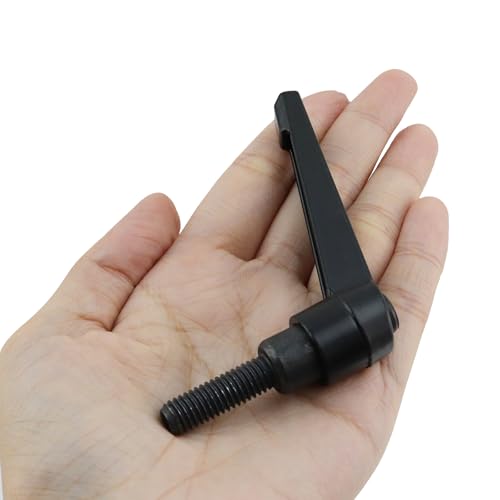 Bitray 10Pcs Adjustable Clamping Lever M8x25mm Quick Release Handle Black