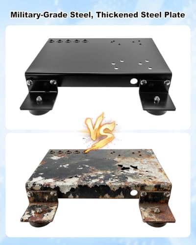 Universal Pressure Washer Skid Plate, 10"x16" Anti-Slip Base