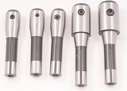 HHIP 3900-1005 5-piece R8 End Mill Holder Set, 3/16-3/4" - size: 3/16" - 3/4", style: 5 Piece Set