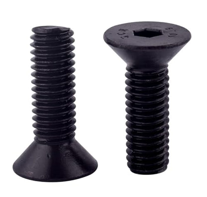 1/4-20 x 1-1/2" Socket Cap Flat Head Countersunk Screws Bolts, Alloy Steel Grade 10.9 Black Oxide, Allen Hex Drive, Full Coarse Thread UNC, Pack of 20 - size: 1/4-20 x 1-1/2" (20Pcs)