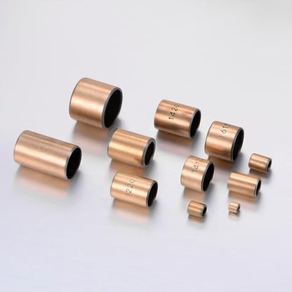 uxcell Sleeve Bearings 6mm Bore x 8mm OD x 10mm Length Plain Bearings Wrapped Oilless Bushings for Sliding Parts of Machinery, 20pcs - size: 6mm Bore x 8mm OD x 10mm Length