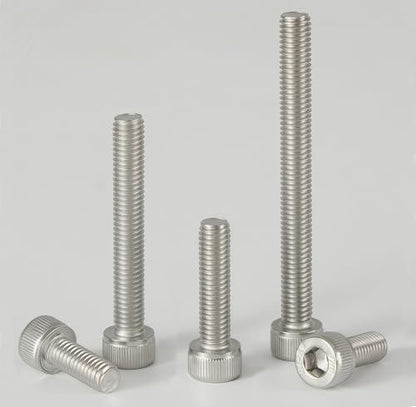 M6x1.0 x 16mm Socket Head Cap Screws Metric, 304 Stainless Steel (A2-70), Allen Socket Drive, Bright Finish, Full Thread, Rust & Corrosion Resistant, for Automotive, Machinery & DIY, 30 PCS - size: M6x16mm (30 PCS)