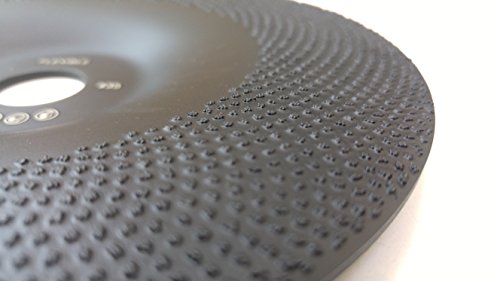 Flexible 5" Diamond Cup Grinding Polishing Disc Wheel with RCD Newest Technology & Rubber Cushioned Body for Universal Purpose (Flexible, 5", 4.8 oz Very Light) - size: 5"