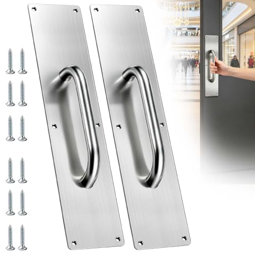 12" Stainless Steel Door Pull Handle for Home/Public/Commercial Door - size: 12'' Handle Pull