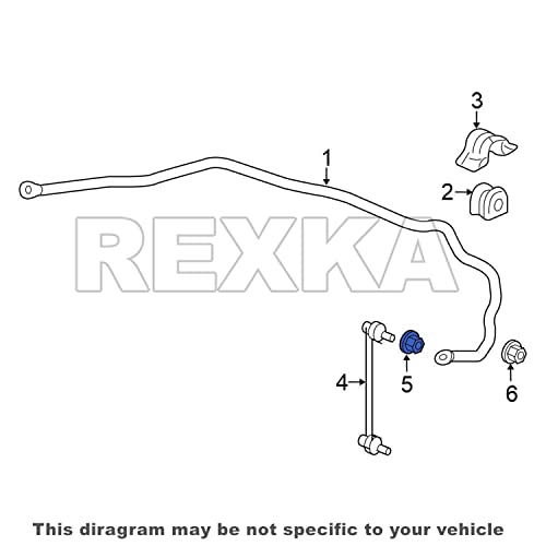 Rexka 15pcs Exhaust Serrated Flange Spin Nuts M10-1.25 for Toyota Honda 90212-SA5-003 Accord Civic Odyssey Acura