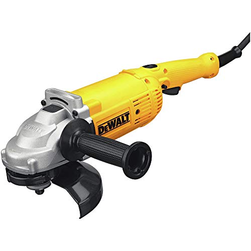 DEWALT Angle Grinder, 7-Inch, 4-Amp, 8,500 RPM, With Dust Ejection System, Corded (DWE4517)