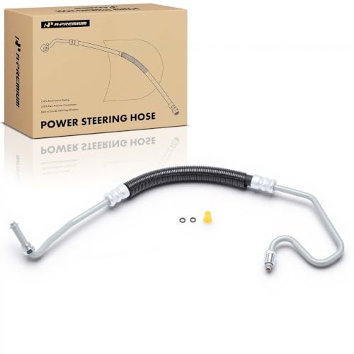 A-Premium Power Steering Pressure Hose Line Assembly, Pump to Gear/Rack