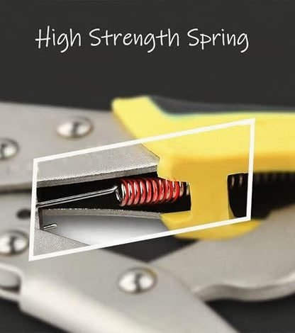 Vice Grips 10 inch,Anti-Rust,Spring-Loaded,One-Handed Operation.