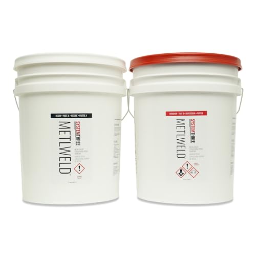 System Three MetlWeld Epoxy Adhesive, 10 Gallon Kit - size: 10 Gallon