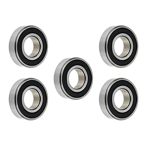 5pcs 6004RS Ball Bearings Double Sealed Deep Groove Bearings 20 x 42 x 12mm - size: 20 x 42x 12mm