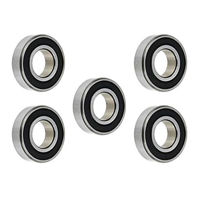5pcs 6004RS Ball Bearings Double Sealed Deep Groove Bearings 20 x 42 x 12mm - size: 20 x 42x 12mm