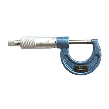 HFS 0-1 Inch Imperial Vernier Gauge Micrometer, 0.0001 Inch Graduation - size: 0-1"x0.0001", style: Classic Ratchet