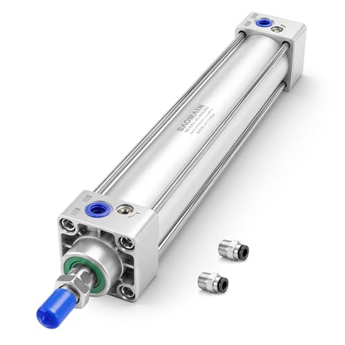 BAOMAIN Pneumatic Air Cylinder 1.57" Bore 12" Stroke SC40x300