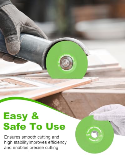 4.5 Inch 6 Pcs Diamond Rock Slab Grinding & Cutting Disc - size: 4.5 Inch(Standard)