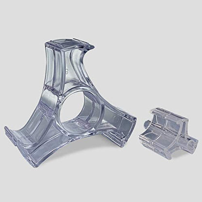 Acrimet Desktop Tape Dispenser Jumbo Size, Non-Skid Base, Plastic, Purple - color: Lilac