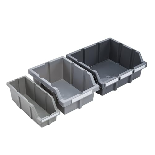 7-Tier NSF 22-Bin Steel Wire Shelving Rack, 36"W x 14"D x 56"H, Gray - color: Gray, size: 22 Bin
