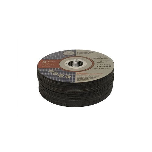 Benchmark Abrasives 4.5" Aluminum Oxide Type 1 Cut Off Wheels, 50-Count - style: 4-1/2" | 50 Count