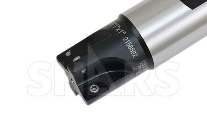 SHARS 1" 90 Degree Square Shoulder Indexable End Mill P