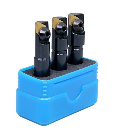 Accusize Indexable End Mill Set, 1/2" Shank, 0046-0510