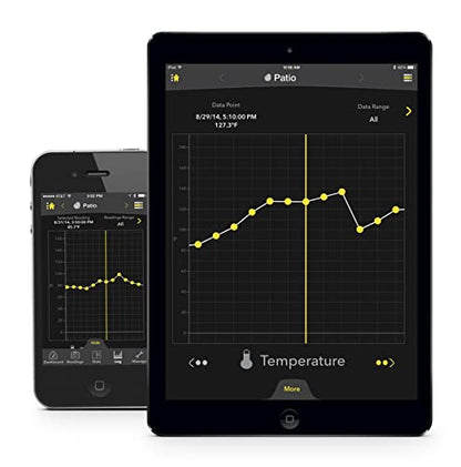 Kestrel Drop D3 Wireless Temperature, Humidity and Pressure Data Logger, Blue