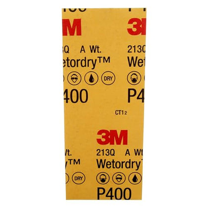 3M Wetordry Sandpaper, 9 in. x 11 in., 400 Grit, 5 Sheets, for Sanding Between Coats of Varnish, Lacquer, Paint & Other finishes, Waterproof Paper,Sanding Paper (9085NA), 2-Pack - style: Super Fine, 2-Pack (10 Sheets)