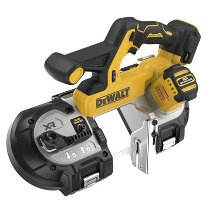 DEWALT 20V MAX XR Bandsaw, Brushless Motor, Portable and Cordless, 3-3/8 Inch Cut Capacity, Bare Tool Only (DCS378B) - style: Bare Tool Only