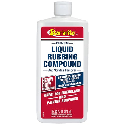STAR BRITE Liquid Rubbing Compound Medium Oxidation - style: For Heavy Oxidation