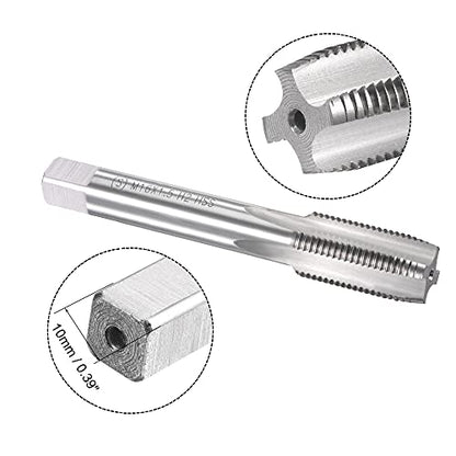 uxcell M16 x 1.5mm Metric Tap and Die Set, Machine Thread Screw Tap with Round Threading Die, Tap & Die Kit for Nut Screw Bolt Thread Repair - size: M16 x 1.5mm