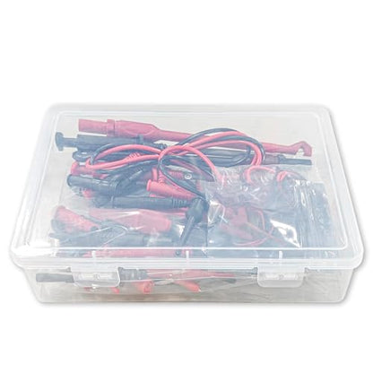 Goupchn Silicone Multimeter Test Leads Kit 33PCS for Electrical Testing - style: 33PCS