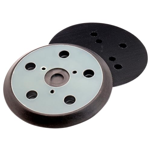 5 Inch Sander Replacement Pad, 5 Holes Hook and Loop Sanding Pad, 2 Pack
